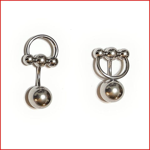 Surgical Steel 14g TIGHT FIT Barbell & Horseshoe COMBO VCH Barbell.