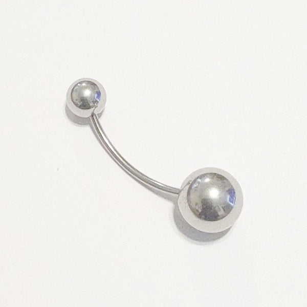 Surgical Steel CHRISTINA Piercing Barbells, Initial and Healed Lengths.
