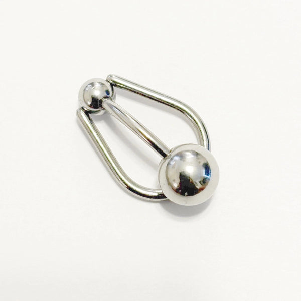 Surgical Steel Teardrop Drop 4g VCH Barbell.