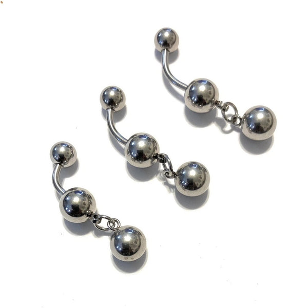 Surgical Steel Movable Ball 4g VCH Barbell. (Copy)