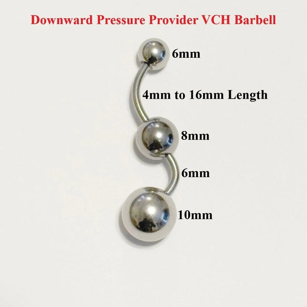 Downward Pressure Provider 14g VCH Barbell.