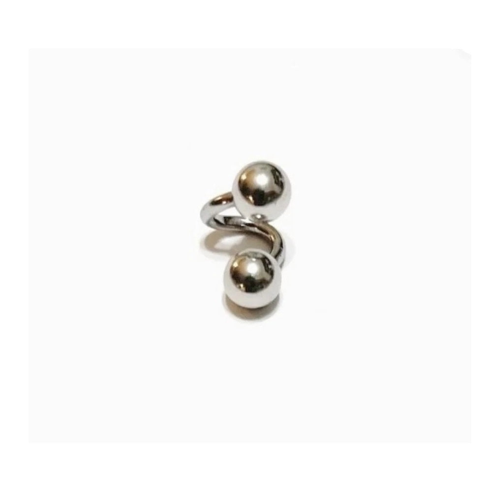 Surgical Steel 14g Smallest Diameter Big Balls Stimulating VCH TWISTER.