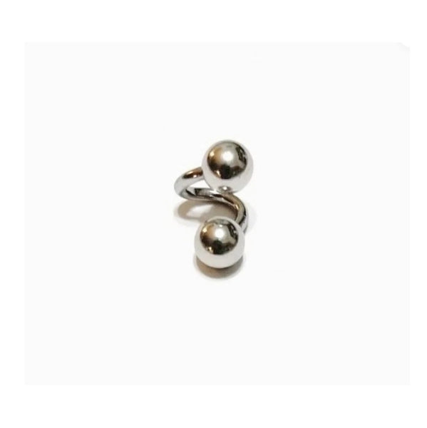 Surgical Steel 14g Smallest Diameter Big Balls Stimulating VCH TWISTER.