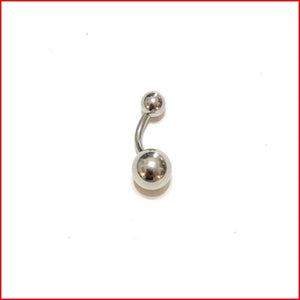 MEDIUM Length 8mm VCH Surgical Steel Piercing Barbell for Less Migrated Hood.