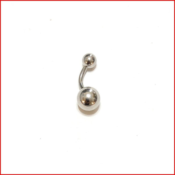 MEDIUM Length 8mm VCH Surgical Steel Piercing Barbell for Less Migrated Hood.