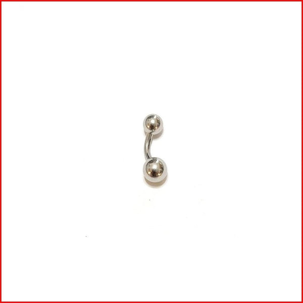 SHORTEST Only 6mm long VCH Surgical Steel Piercing Barbell for Very Migrated Hood.