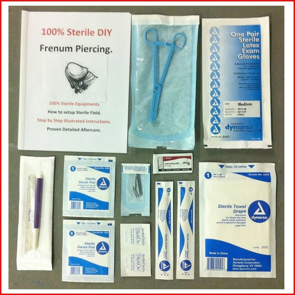 DIY Sterilized 14g JACOB's LADDER Piercing Kit.