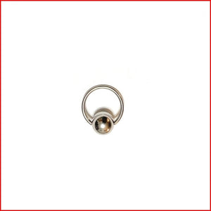 Surgical Steel 14g 3/8" dia 10mm dia Solid n Heavy Ball VCH CBR.