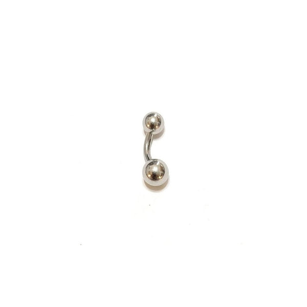 SHORTEST Only 6mm long VCH Surgical Steel Piercing Barbell for Very Migrated Hood.